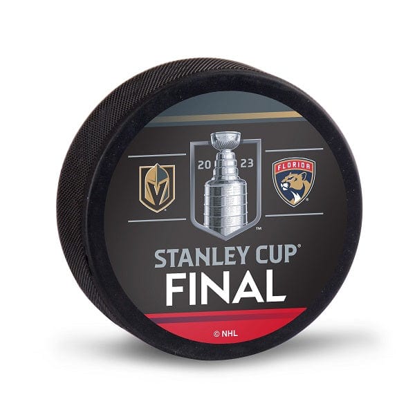 2023 Stanley Cup Final Vegas Golden Knights vs. Florida Panthers Hockey Puck