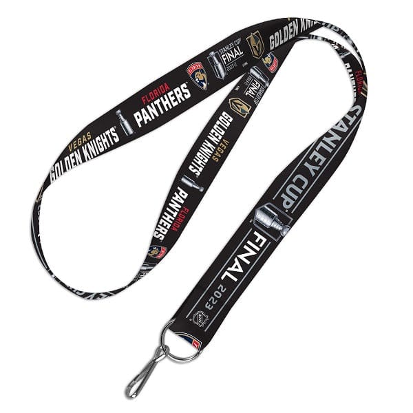 2023 Stanley Cup Final Vegas Golden Knights vs. Florida Panthers Lanyard With Detachable Buckle