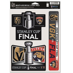 2023 Stanley Cup Champions Vegas Golden Knights White Perfect Cut Decal,  4x4 Inch