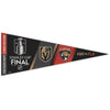 2023 Stanley Cup Final Vegas Golden Knights vs. Florida Panthers Premium Pennant, 12x30"
