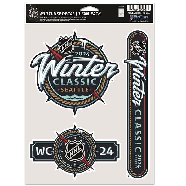 2024 NHL Winter Classic Multi-Use Fan Pack Decal