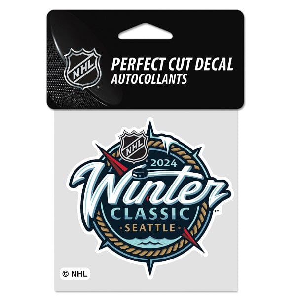 2024 NHL Winter Classic Perfect Cut Decal, 4x4"