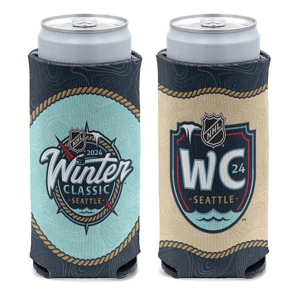 2024 NHL Winter Classic Slim Can Cooler, 12 oz