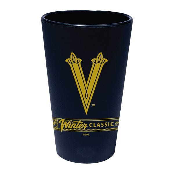 2024 NHL Winter Classic Vegas Golden Knights Silicone Pint Glass, 16 oz