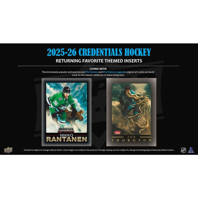 Puck Gal Card Breaks Public #217 2025-26 Credentials NEW Release 10-Box Break