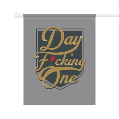 Home Decor "Day F*cking One" Vegas Golden Knights Vertical Flag, 24x32"