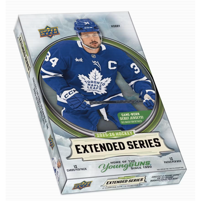 Puck Gal Card Breaks Public #223: 25/26 Extended Series Half Case Pick Your Team (6 Boxes)!
