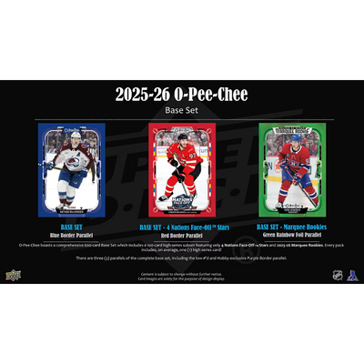 Puck Gal Card Breaks #2045 NEW RELEASE DAY 2025-26 O-Pee-Chee Hobby!
