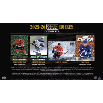 Puck Gal Card Breaks #2254: NEW 2025-26 O-Pee-Chee Platinum 4-Box Randomizer Break