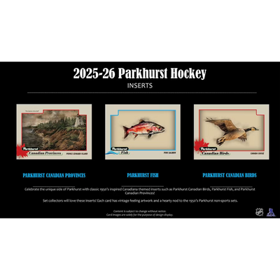 Puck Gal Card Breaks Public #232: New Release 2025-26 Parkhurst Hockey 4-Box Break
