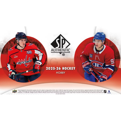 Puck Gal Card Breaks #2305: 2025-26 SP Authentic New Release 5-Box Randomizer