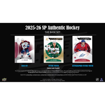 Puck Gal Card Breaks #2305: 2025-26 SP Authentic New Release 5-Box Randomizer