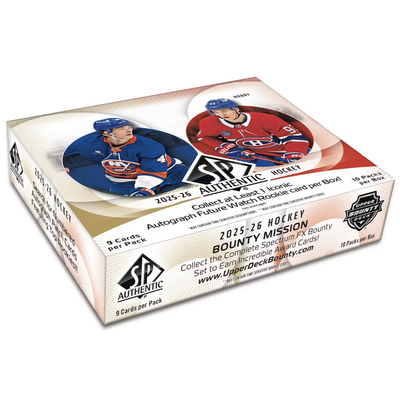 Puck Gal Card Breaks #2305: 2025-26 SP Authentic New Release 5-Box Randomizer