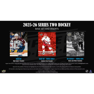 Puck Gal Card Breaks #2117: Half Case Break NEW RELEASE 2025-26 Series Two Hockey