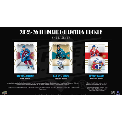Puck Gal Card Breaks #2350: 2025-26 Ultimate Collection Master Case Pick Your Team (16 Boxes)!