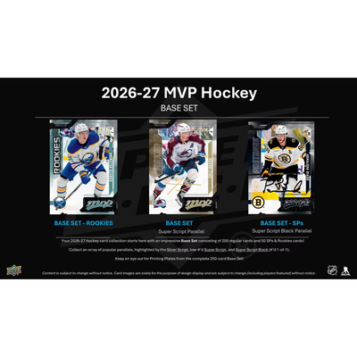 Puck Gal Card Breaks #2364: 2026-27 MVP Hockey NEW RELEASE DAY 5-Box
