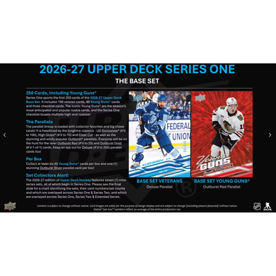 Puck Gal Card Breaks #2441: Half Case Break NEW RELEASE 2026-27 Series One Hockey