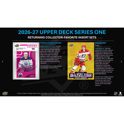 Puck Gal Card Breaks #2441: Half Case Break NEW RELEASE 2026-27 Series One Hockey