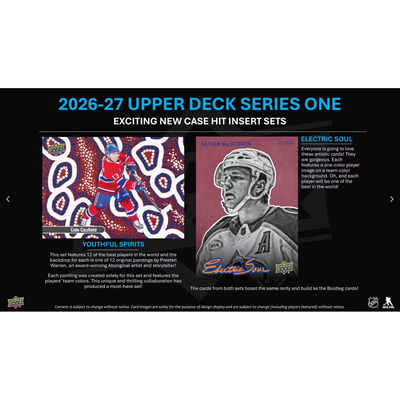 Puck Gal Card Breaks #2441: Half Case Break NEW RELEASE 2026-27 Series One Hockey