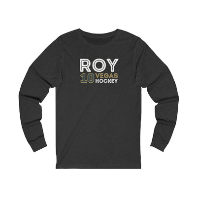 Long-sleeve Nicolas Roy Shirt 10 Vegas Hockey Grafitti Wall Design Unisex Jersey Long Sleeve