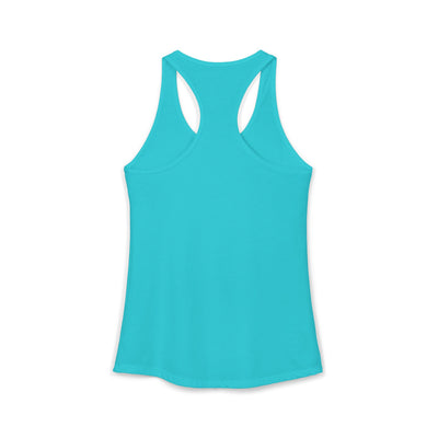 Puck Gal Card Breaks Racerback Tank Top