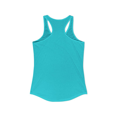 Puck Gal Card Breaks Racerback Tank Top