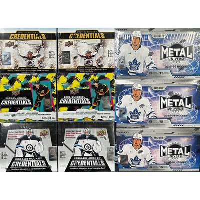 Puck Gal Card Breaks #2213: Melissa's Skybox & Credentials Birthday Break!