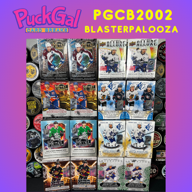 Puck Gal Card Breaks #2002 Mixer BlasterPalooza Break!