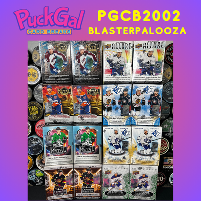 Puck Gal Card Breaks #2002 Mixer BlasterPalooza Break!