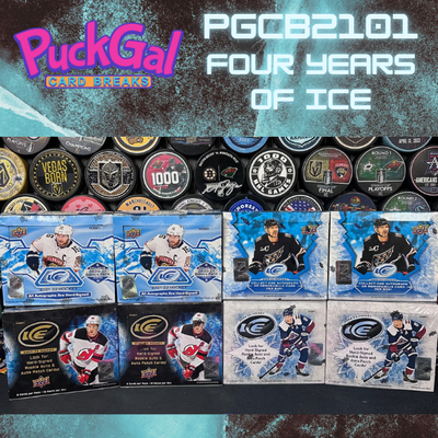 Puck Gal Card Breaks #2101 Four Years Of Ice Randomizer