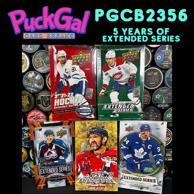 Puck Gal Card Breaks #2356 Five Years of Extended Series!