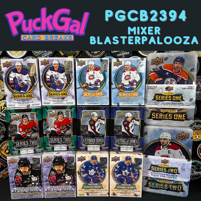Puck Gal Card Breaks #2394: Mixer BlasterPalooza Break!