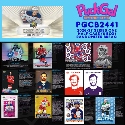 Puck Gal Card Breaks #2441: Half Case Break NEW RELEASE 2026-27 Series One Hockey