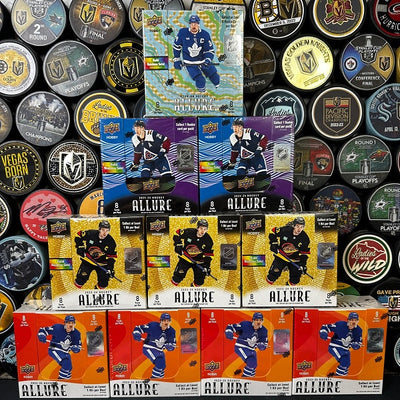 Puck Gal Card Breaks #2085: February Favorites Series - Marianne's Reverse Giant Allure Pyramid Pick Your Team!