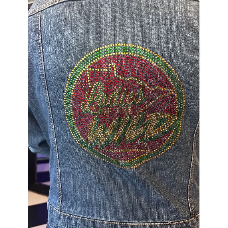 Ladies of the Wild Bling Rhinestone Transfer