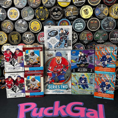 Puck Gal Card Breaks #2135: Sarah's Mixer Birthday Break!