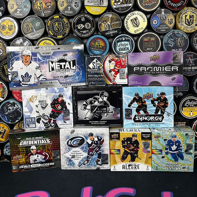 Puck Gal Card Breaks #2250: Pretty Shiny Things Pick Your Team!