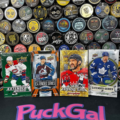 Puck Gal Card Breaks #2285 Four Years of Extended Series!