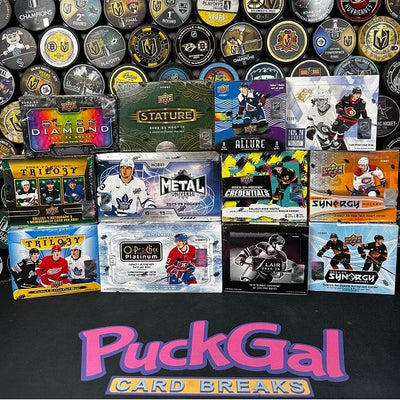 Puck Gal Card Breaks #2331: Pretty Shiny Things Pick Your Team!