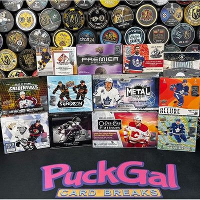Puck Gal Card Breaks #2351: Pretty Shiny Things Pick Your Team!