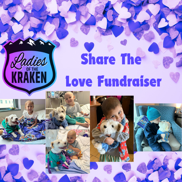 Ladies of the Kraken "Share The Love" February Fundraiser For Children at Seattle Children's Hospital