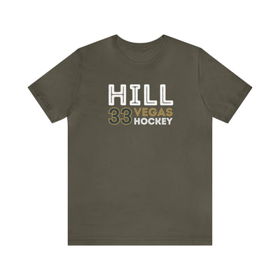 T-Shirt Adin Hill T-Shirt 33 Vegas Hockey Grafitti Wall Design Unisex