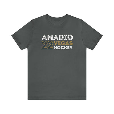 T-Shirt Amadio 22 Vegas Hockey Grafitti Wall Design Unisex T-Shirt