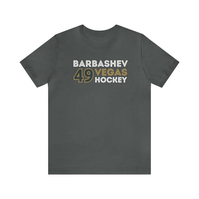 T-Shirt Barbashev 49 Vegas Hockey Grafitti Wall Design Unisex T-Shirt