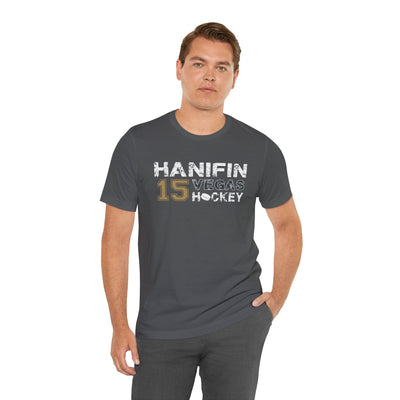 T-Shirt Noah Hanifin T-Shirt 15 Vegas Hockey Unisex Jersey