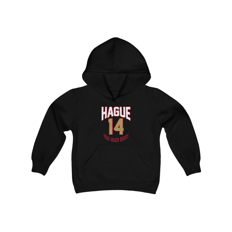 Kids clothes Hague 14 Vegas Golden Knights Retro Youth Hooded Sweatshirt