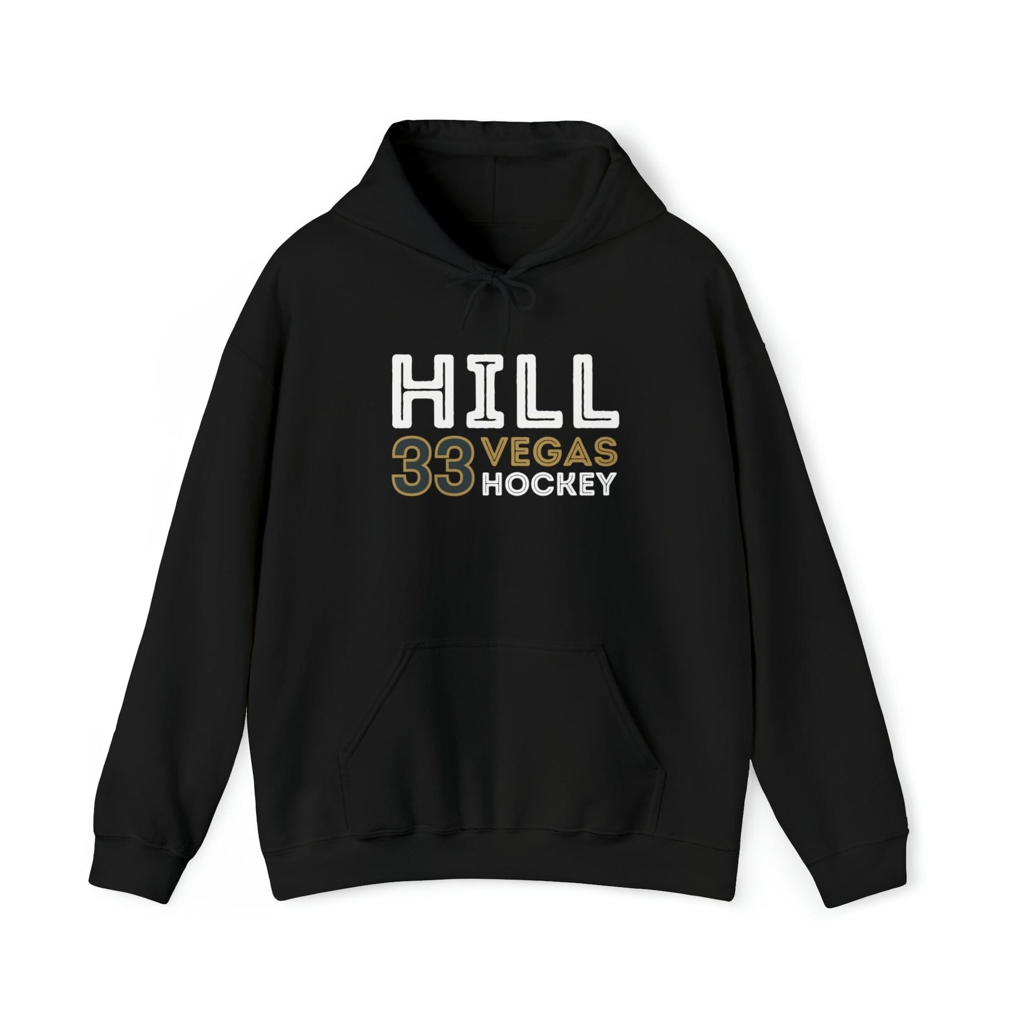 Hoodie Hill 33 Vegas Hockey Grafitti Wall Design Unisex Hooded Sweatshirt