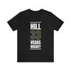 T-Shirt Hill 33 Vegas Hockey Steel Gray Vertical Design Unisex T-Shirt
