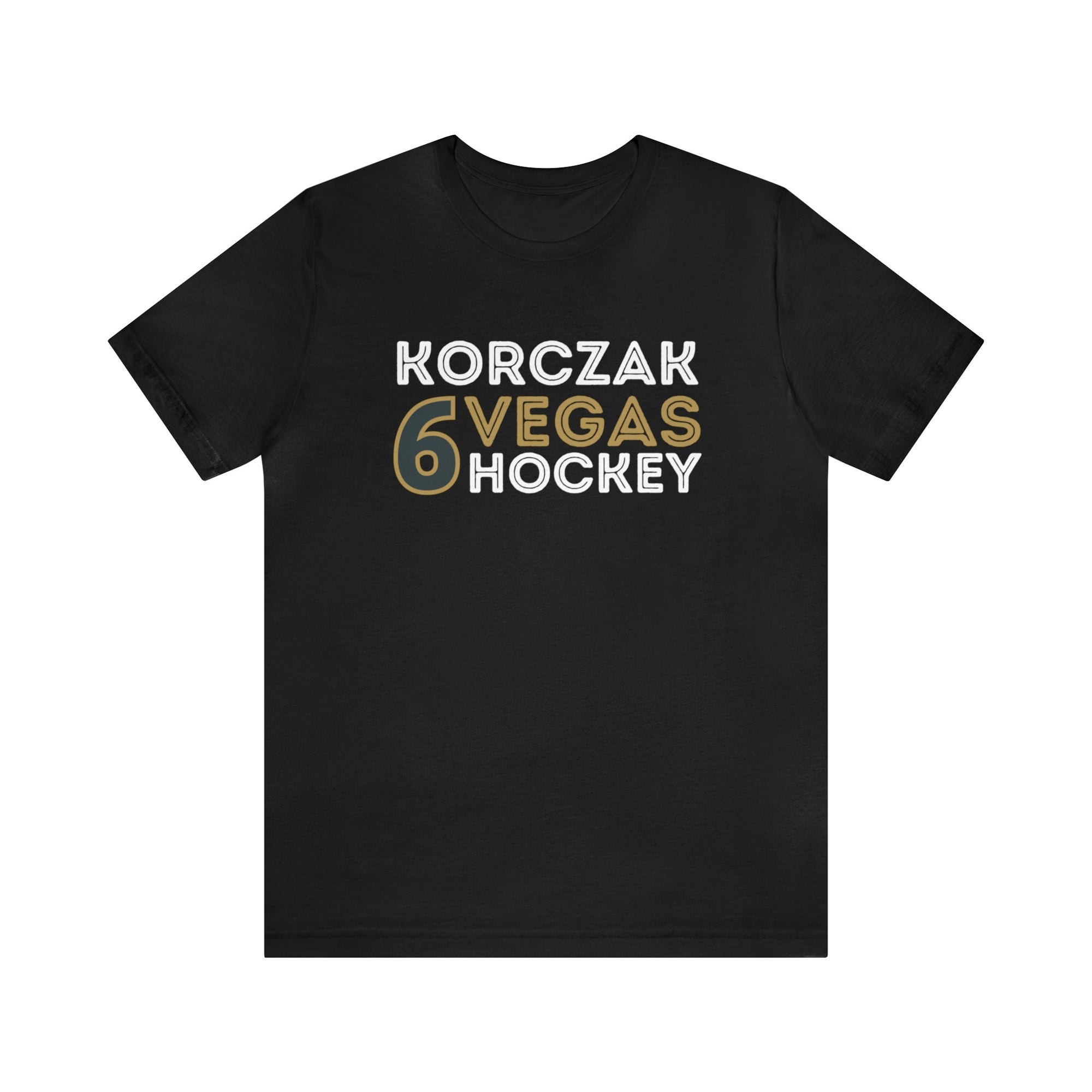 T-Shirt Kaedan Korczak T-Shirt 6 Vegas Hockey Grafitti Wall Design Unisex