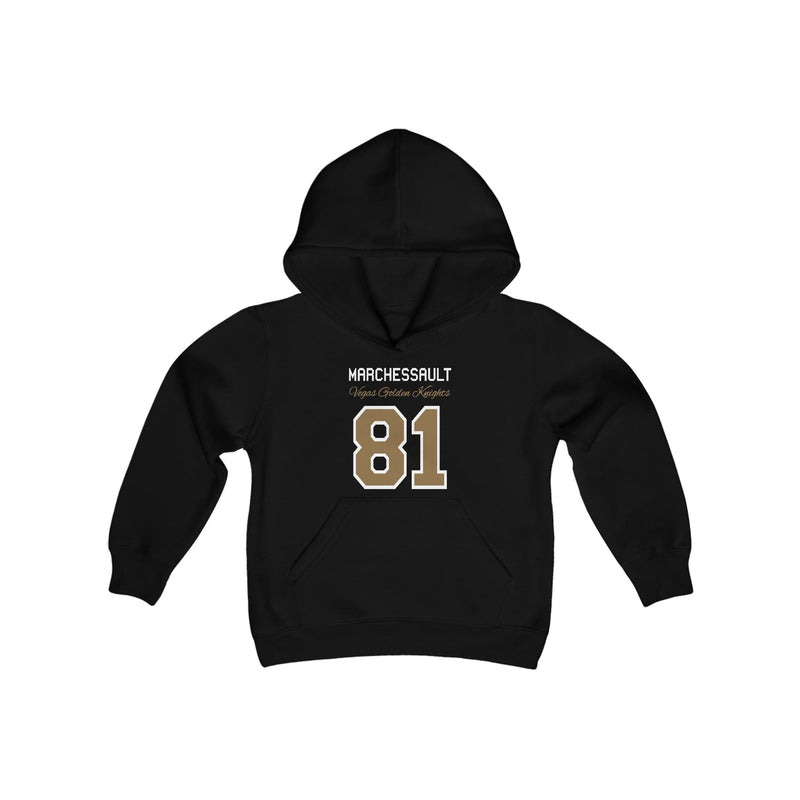 Kids clothes Marchessault 81 Vegas Golden Knights Youth Hooded Sweatshirt